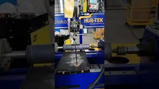 Hür-Tek Makina tozaltı helis tambur kaplama denemeleri