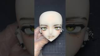 Doll  Customizing️#bjd #bjddolls #bjdfaceup #ドール #doll #人形 #makeup #animedoll