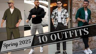 10 Latest Spring Outfit Ideas for Men 2025 | Men's Fashion