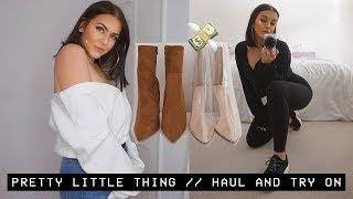 PRETTY LITTLE THING TRY ON HAUL 2018 | Layla Panam