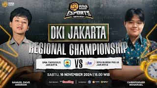 SMA TARSISIUS JAKARTA VS SMA BUNDA MULIA JAKARTA [RRQ MABAR ESPORTS TOURNAMENT REGIONAL CHAMP]