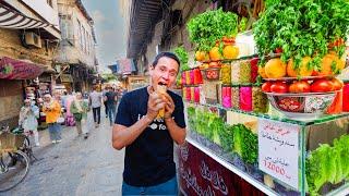 First Time in Syria!!  14-Hour SYRIAN STREET FOOD Tour in Damascus!!