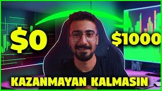 Kripto da Sıfırdan İlk 1000$ Nasıl Kazanılır