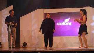 Bollywood choreographer Saroj Khan performs at 'Jhalak Dikhhla Jaa' UAE auditions