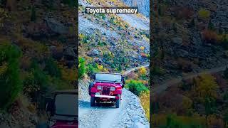 Toyota jeep never disappoints us     Toyota supremacy adventures north