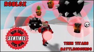 New Skin SENTINEL in Roblox Teen Titans Battlegrounds