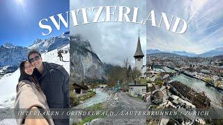 SWITZERLAND in 6 days  (2023 Vlog) | Interlaken, Grindelwald, Lauterbrunnen, Zurich ️️