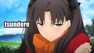 Rin Tohsaka's English Dub Being A Cute Tsundere For 1 Minute! 