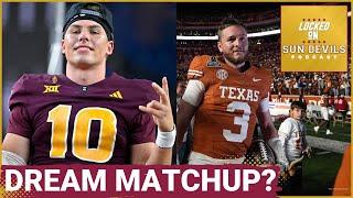 Arizona State Sun Devils get a DREAM MATCHUP in the Peach Bowl against the Texas Longhorns