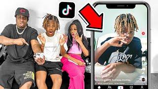 REACTING TO DJ’S PRIVATE TIK TOK VIDEOS