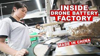 Inside a Drone Battery Factory in China