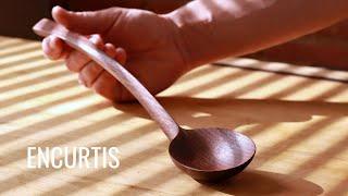 Carving a Wooden Spoon // Woodworking