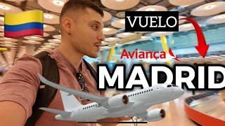 VUELO a ESPAÑA con AVIANCA  PASO A PASO: CHECK-IN, MIGRACION y ABORDAJE (BOGOTÁ - MADRID)