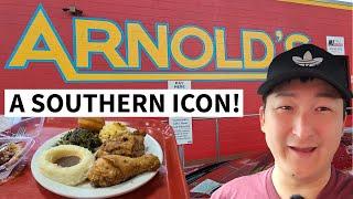 Trying Nashville's FAMOUS MEAT And THREE! Arnold's Country Kitchen