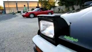 Summer Funky Drifting Corolla AE86 VS Miata