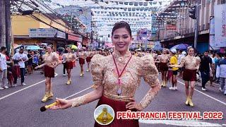 NAGA CITY MILITARY PARADE - MAJORETTES AND  MARCHING BAND COMPETITION | PEÑAFRANCIA FESTIVAL 2022