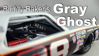 FULL BUILD Oldsmobile NASCAR kit, Salvinos JR 1:25 scale model Buddy Baker Daytona 500 winner