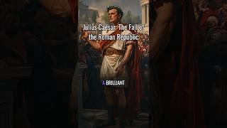 Julius Caesar - The fall of the Roman Empire ️#juliuscaesar #romanempire #brutus #history