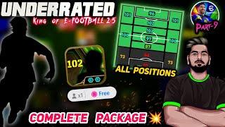 Free Epic Review |Underrated King Of EFOOTBALL 25|9 Playable Positions| Pass+Shoot+Dribble+Super Sub