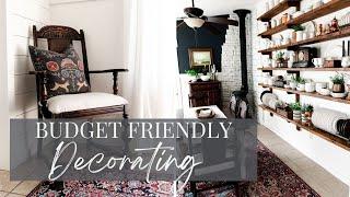 How To Furnish Your Home On A Budget | Homemaking on a Single Income