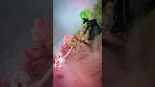 Wicked movie art made with underwater paint #wicked #arianagrande #cynthiaerivo #art #photography