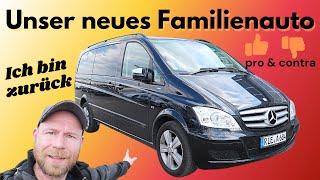 Ich bin zurück! Unser neues Familienauto - Mercedes Viano 3.0 V6 | MB Youngtimer Parts & Service