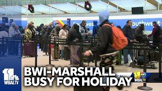 Busy morning at BWI-Marshall Airport. Here's what you need to know