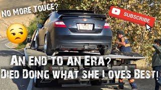 Supercharged Mercracing TVS-1900 Civic Si is Down! Blown Engine #3