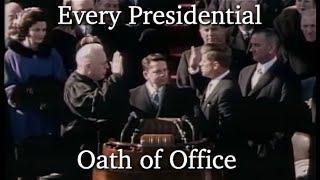 Every Presidential Oath of Office (William McKinley - Joseph R. Biden)