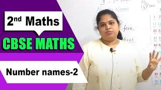 2nd Std CBSE Maths Syllabus | Number names -2 | CBSE Maths | Class -3