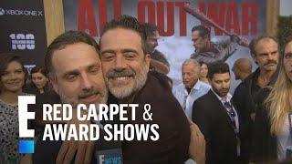 How Andrew Lincoln Broke Jeffrey Dean Morgan's Nose On-Set | E! Red Carpet & Award Shows