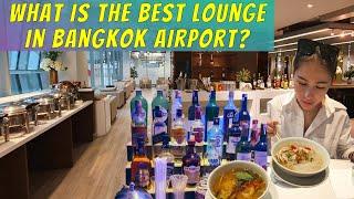 What are the BEST LOUNGES in BANGKOK Airport BKK? - And how to access for FREE! Priority Pass Lounge