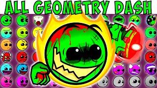 ALL GEOMETRY DASH | FNF Character Test | Gameplay VS Playground