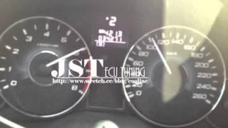 2010 Subaru Legacy GT JST Stage2 0-100=5.7 sec