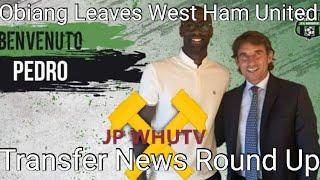 West Ham United News Round Up | Obiang Medical |JPWHUTV