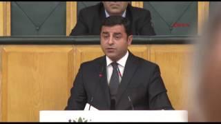 Selahattin Demirtaş partisinin grup toplantısında konuştu