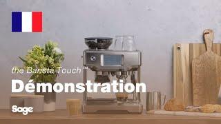 The Barista Touch™ | Préparer un latté de 3e génération avec écran tactile | Sage Appliances FR