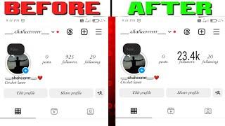 instagram follower kaise badhayen | how to increase insta followers  |#karan k tech