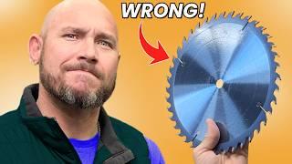 Avoid These Table Saw Blade Mistakes (Beginner Woodworking Tips)