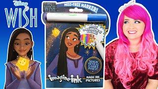 Coloring Disney Wish Imagine Ink Coloring Book | Magic Ink Activity Book Coloring Pages