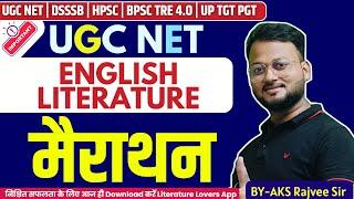 UGC NET English Literature Marathon | UGC NET English June 2025 | Literature Lovers | AKSRajveer