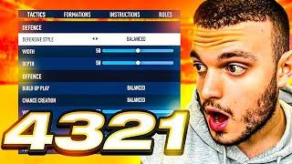 4321 is UNBEATABLE   Best FC24 Pro 20-0 Custom Tactics and Tips 