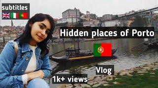 Indian girl exploring  hidden places of PORTO | Vila Gaia | wine houses | with ENG, IT and PT subs