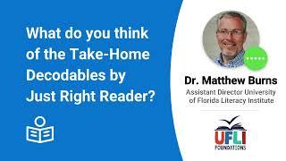 Just Right Reader Take-Home Decodable Packs | Dr. Matthew Burns