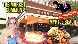 Eat at the NACHO HIPPO In Market Common! MYRTLE BEACH, SOUTH CAROLINA! The Ultimate Mexican Fiesta!