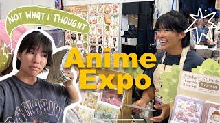 My first Anime Expo Artist Alley! | Huge expenses, revenue & my actual experience