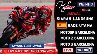 Jadwal Siaran Langsung Race MotoGP Barcelona 2024 | MotoGP Barcelona 2024 Live Trans 7 - MotoGP 2024