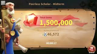 Rise of Kingdoms Peerless Scholar Midterm