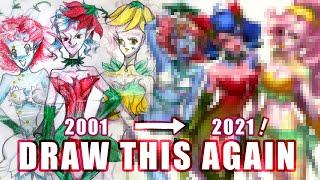 DRAW THIS AGAIN 20 years later!  //  Made up Sailor Moon Villains 