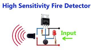 How to make High Sensitivity Fire Detector Using Mosfet